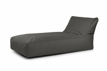 Slowdown sunbed 90 zitzak outdoor colorin donker grijs