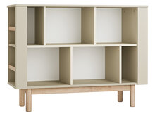 miloo boekenkast laag champagne
