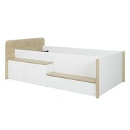 matis compactbed wit naturel 90x200