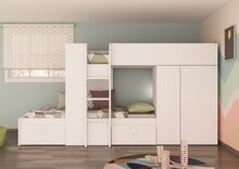trasman maxim stapelbed wit