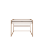 Basic bureau met laden wit
