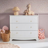 Royal commode 3 laden wit 