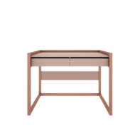 Tweens bureau koraal roze