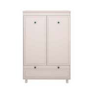 Vintage kast met planken en lade cashmere