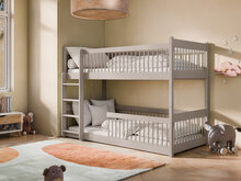 Brindisi stapelbed 90x200 cashmere massief grenen