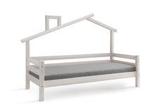 Nova huis bedbank 90x200 grenen wit