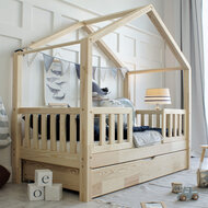 Basic love duo bedhuisje 90x190 met lade