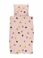 Snurk donuts roze overtrek 140x200