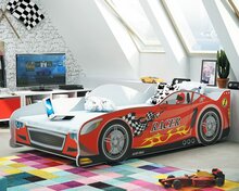 Racer auto bed rood 80x160