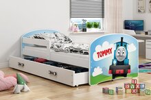lido peuterbed 80x160 met lade tommy trein