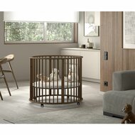 Dino box rond &Oslash; 90 cm walnoot