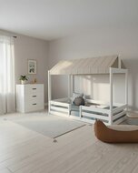 Lifeteime Elements Montessori huisbed 90x200 wit