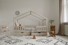 Miyo bedhuisje 90x190 grenen sage