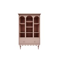Babushka boekenkast pink