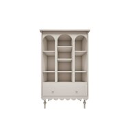 Babushka boekenkast wit