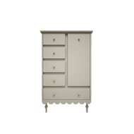 Babushka commode hoog olive