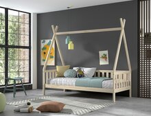 Tipi bedbank 90x200 naturel