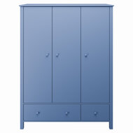 Collect 3 deurs kast blauw