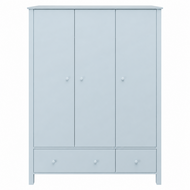 Collect 3 deurs kast licht blauw