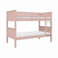 collet paneel deelbaar stapelbed 90x200 roze