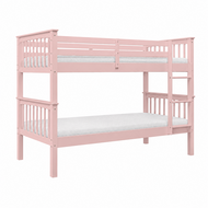 Collet stapelbed spijl roze 90x200