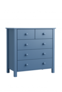 Collet 5 laden commode  blauw