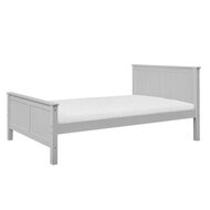 Collet twijfelaar bed 120x200 grijs