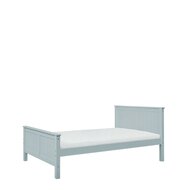 Collet twijfelaar bed 120x200 licht blauw