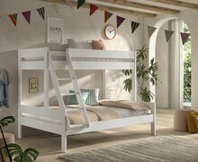 Scandi familie stapelbed 90x200 140x200 grenen