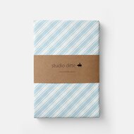 studio ditte franse strepen licht blauw 90x200