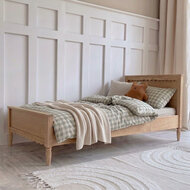 Boho klassiek licht eiken 90x200 bed