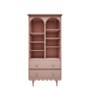 Babushka boekenkast hoog pink