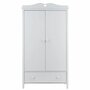Emma 2 deurs kast hartje wit