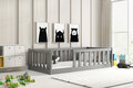 Greco inloop bed 80x160 grenen grijs