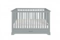 Melody meegroei ledikant 70x140 grijs