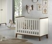 Sezane ledikant 60x120 klei walnoot
