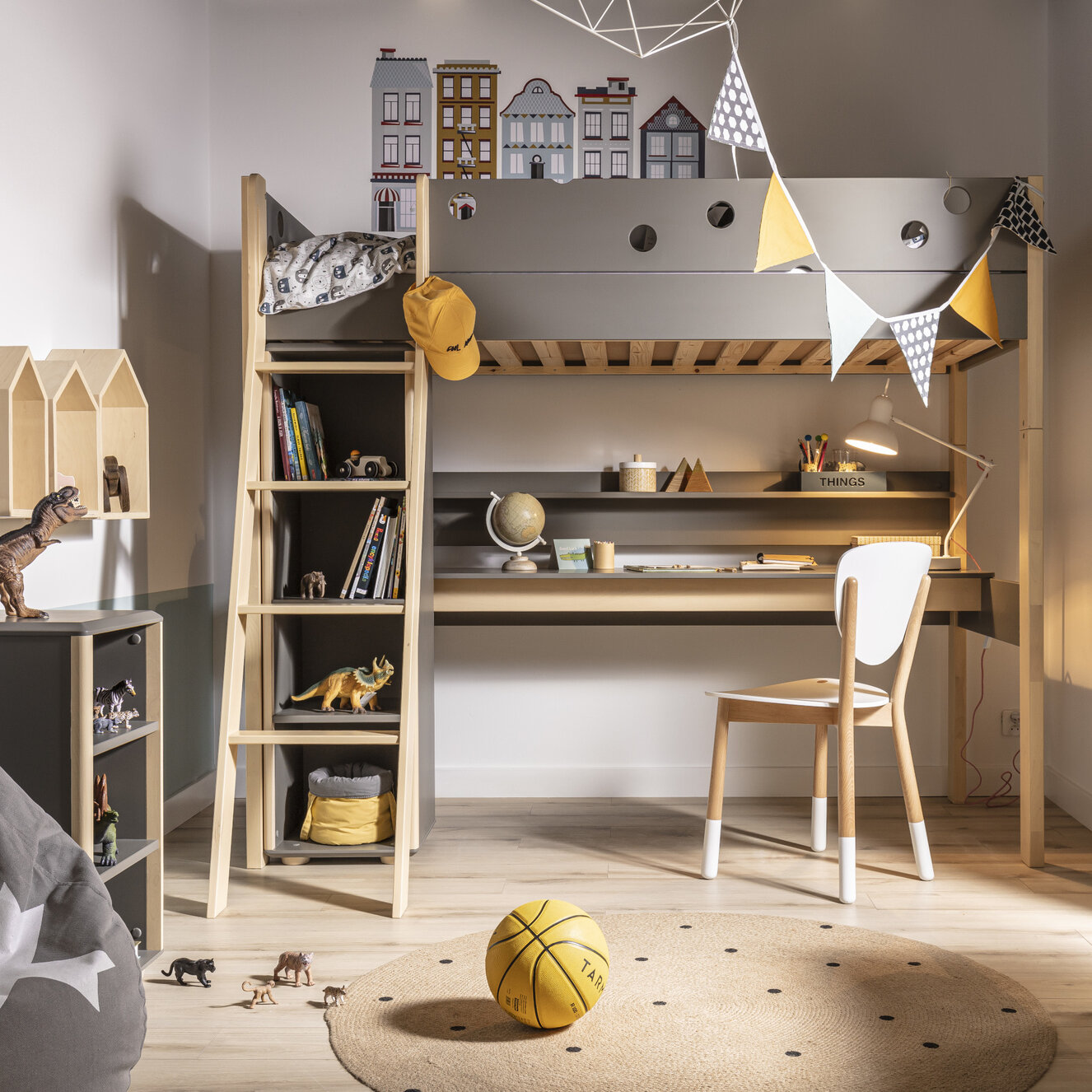 Welke bedden besparen de meeste ruimte in een kinderkamer?