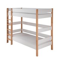 Infanskids Color stapelbed 90x200 wit naturel