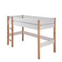 Infanskids Color middel hoogslaper 90x200 wit naturel