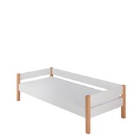 Infanskids Color bedbank 90x200 wit naturel