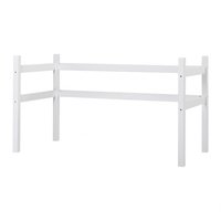 Hoppekids Premium hoogslaper module 90x200 bed grenen wit