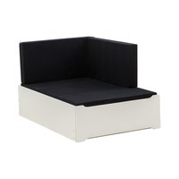 Hoppekids lounge module met kussens grijs