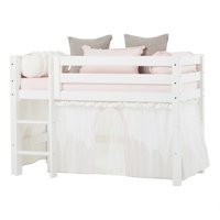 Hoppekids Winter wonderland met foile bedtent 70x160 halfhoogslaper