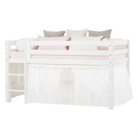 Hoppekids Winter Wonderland met foile bedtent 90x200 halfhoogslaper