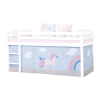 Hoppekids Unicorn bedtent 90x200 halfhoogslaper