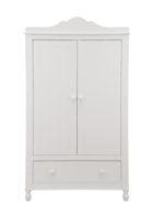 Infanskids Klaudia 2 deurs kledingkast wit 