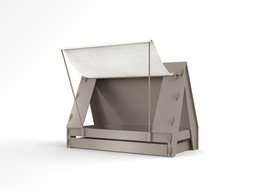 Mathy by Bols design Tent bed 90x200 Linnen