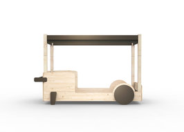 Mathy by Bols Discovery hemelbed 90x190 grenen naturel Artisjok L.AR