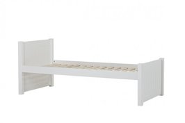 Hoppekids Noah de luxe bed 90x200 hoog wit
