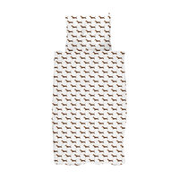 Snurk dekbedovertrek James 1 persoons 140x200/220